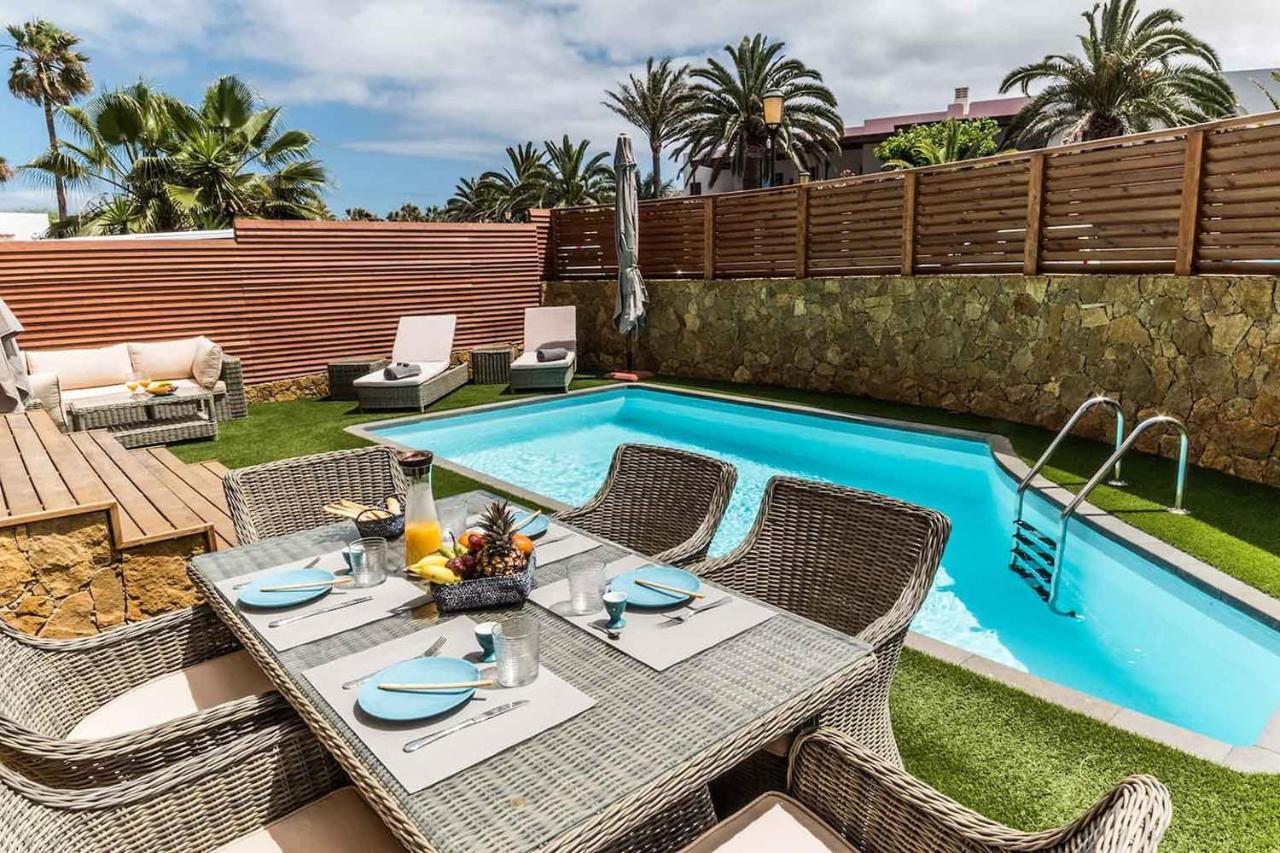 Paradise Beach House: Piscina Privada, Playa 100M Corralejo Exterior photo