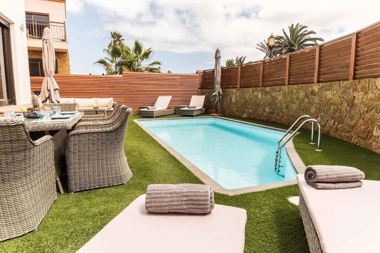 Paradise Beach House: Piscina Privada, Playa 100M Corralejo Exterior photo